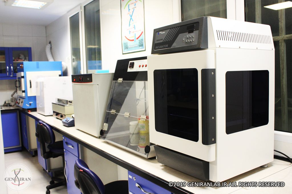 آزمایشگاه ژنیران هود و انکوباتور
