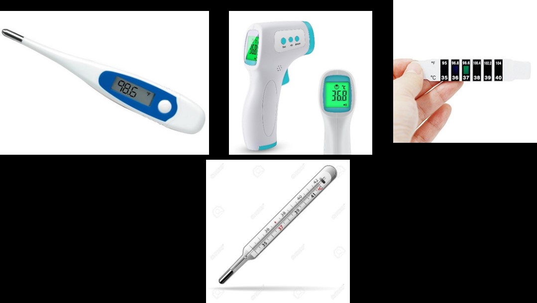وسایل اندازه‌گیری دمای بدن