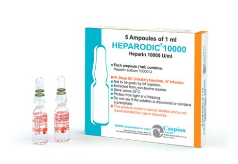 تزریق هپارین