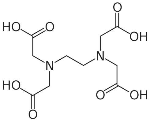 فرمول ساختاری edta