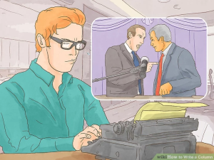 چگونه می توان ستون را در مجلات یا روزنامه یا باقی نشریات نوشت؟