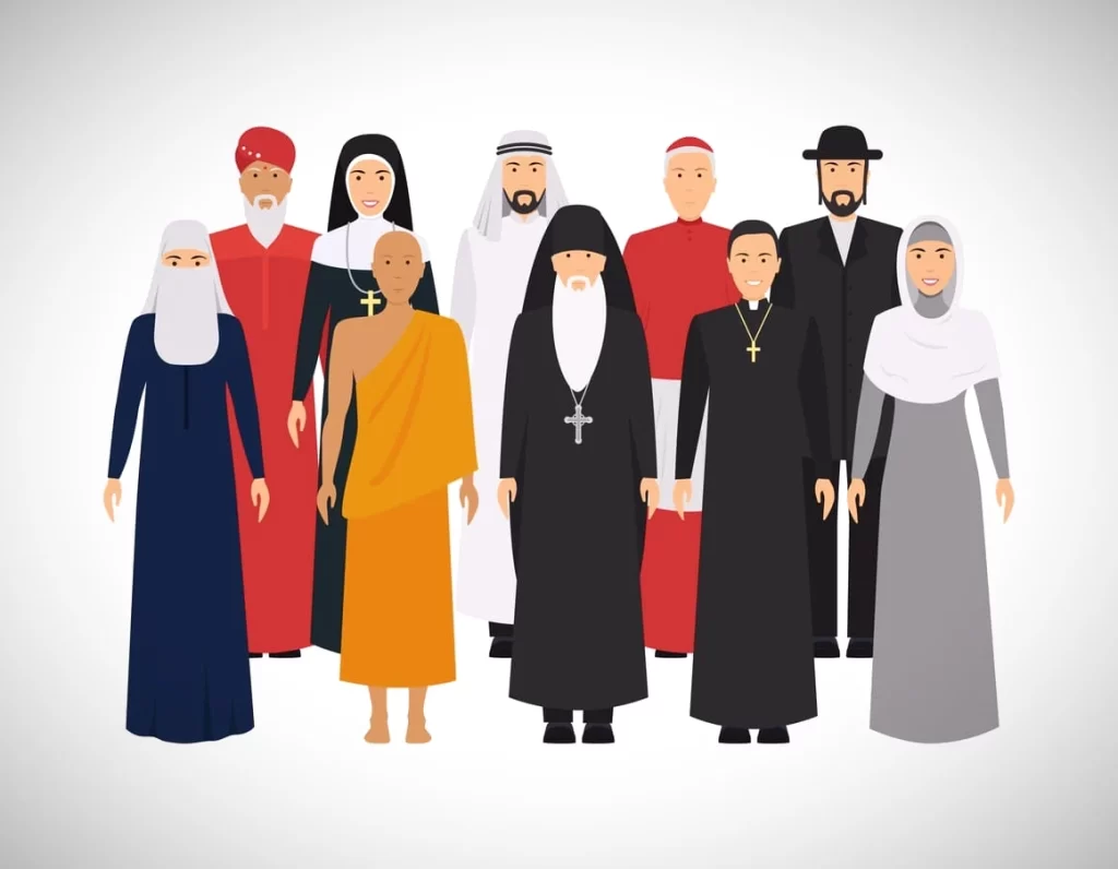 افراد دارای اعتقادات مذهبی