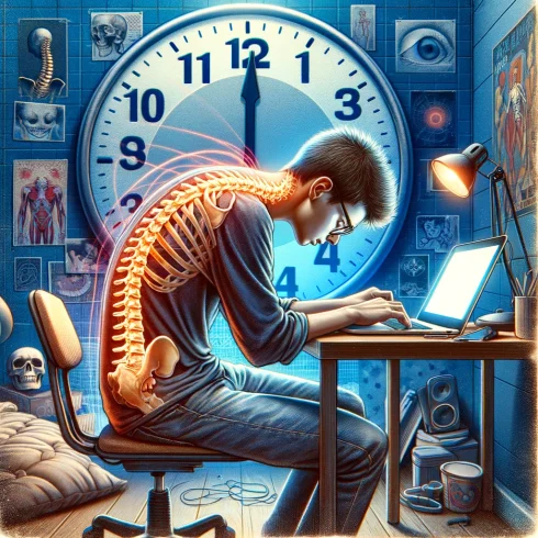 افزایش کمردرد نوجوانان با تماشای بیش از 3 ساعت صفحه نمایش