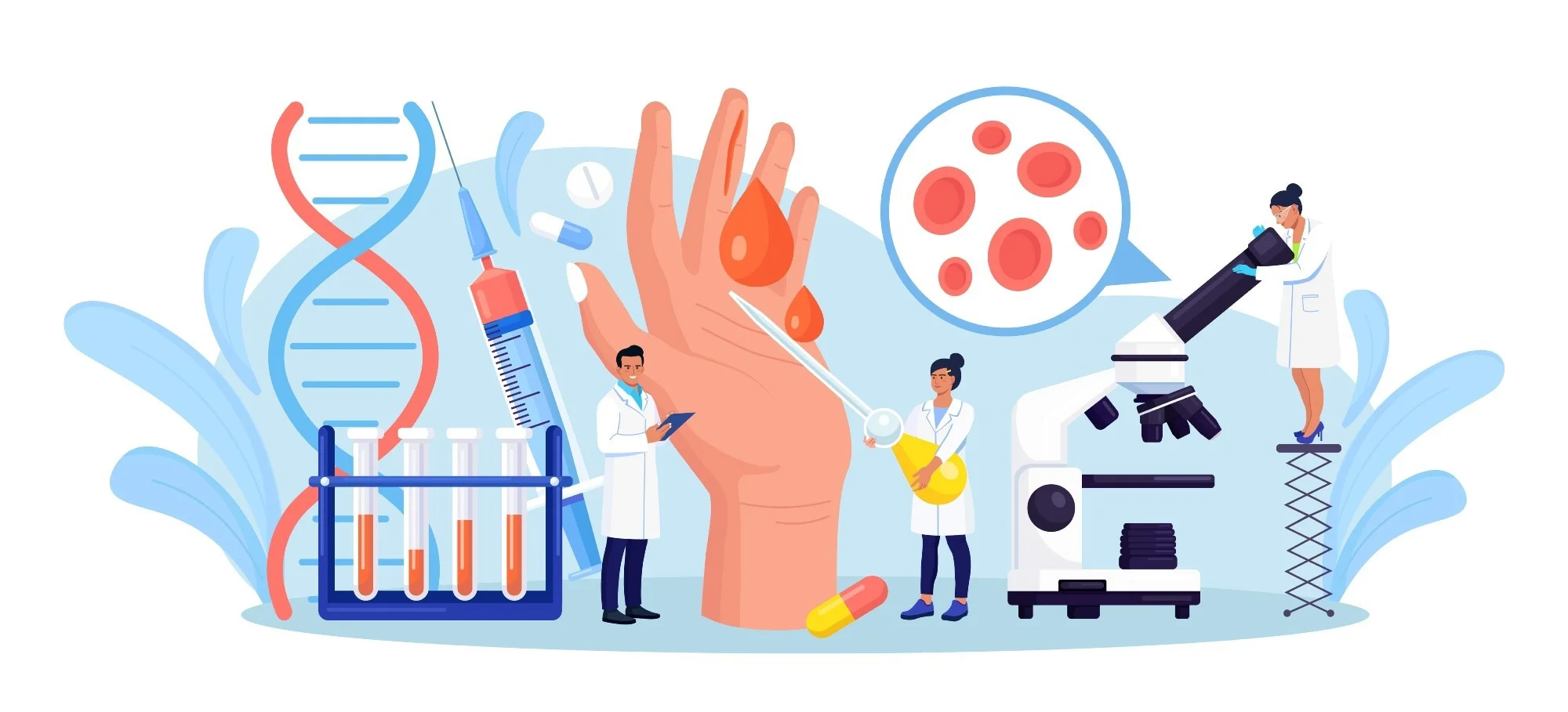 کاربردهای فلوسایتومتری در هماتولوژی