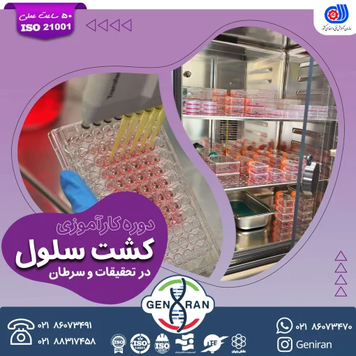 دوره کارآموزی کشت سلول در تحقیقات و سرطان