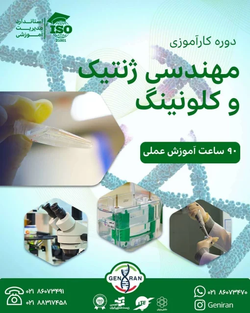 پوستر مهندسی ژنتیک