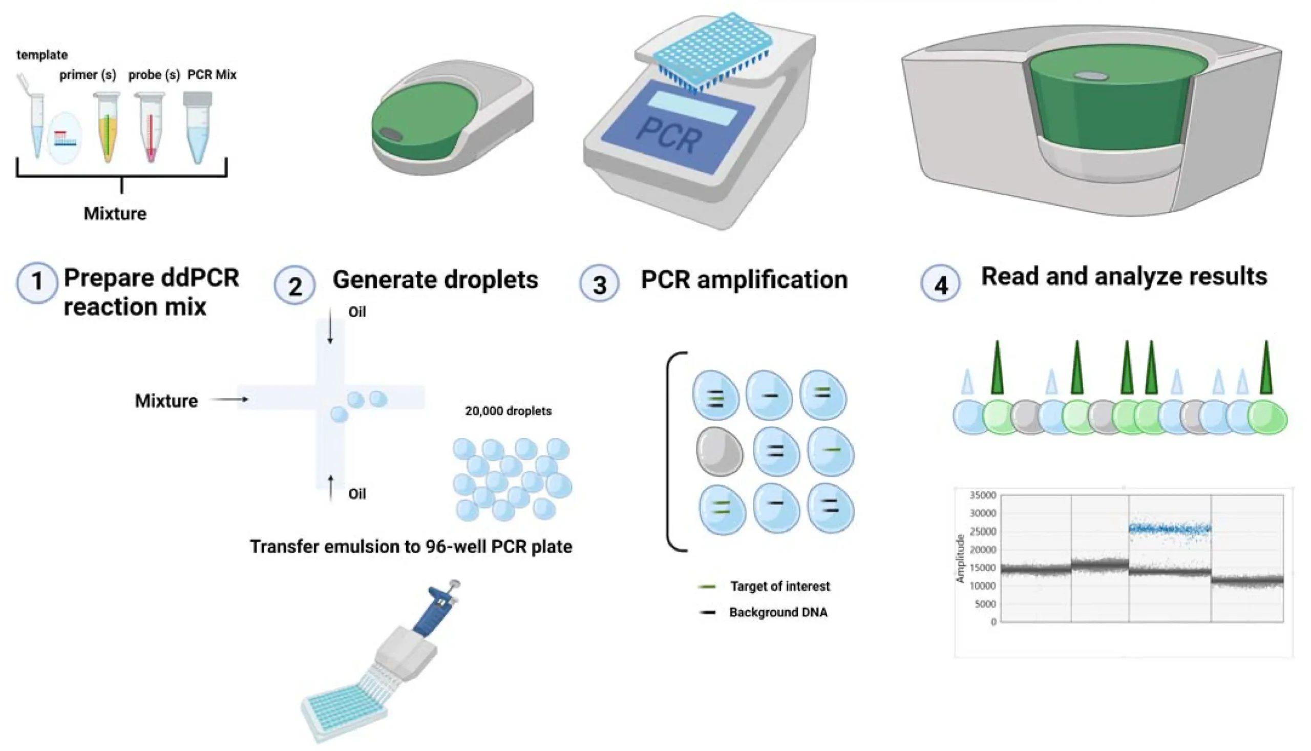 Digital Droplet PCR یا ddPCR چیست؟