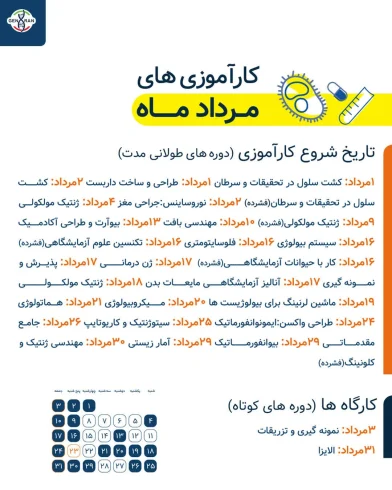 تقویم مرداد
