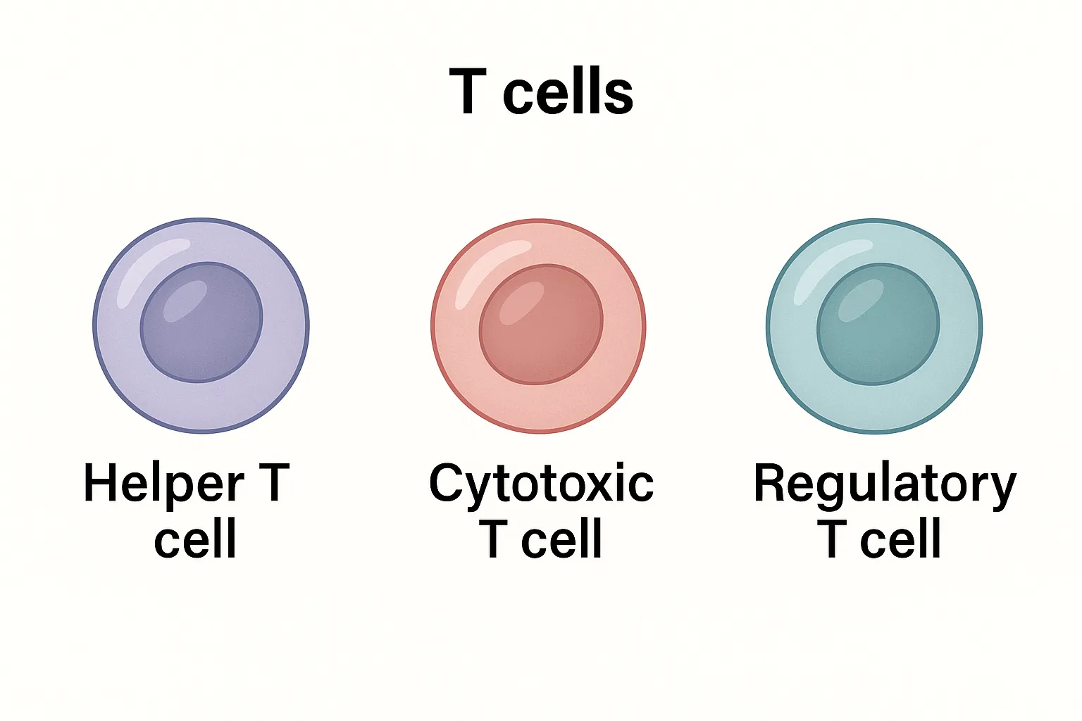 انواع سلول‌های T