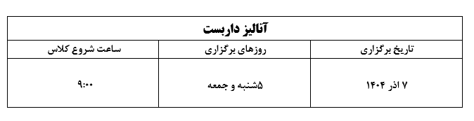 برنامه داربست