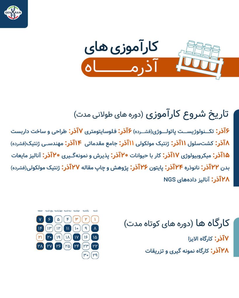 کارآموزی آذر ۱۱