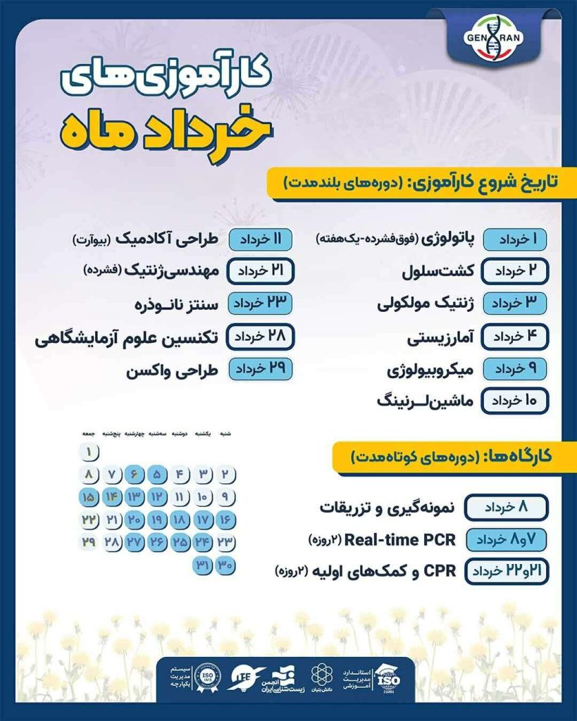 تقویم خرداد ۱۴۰۵