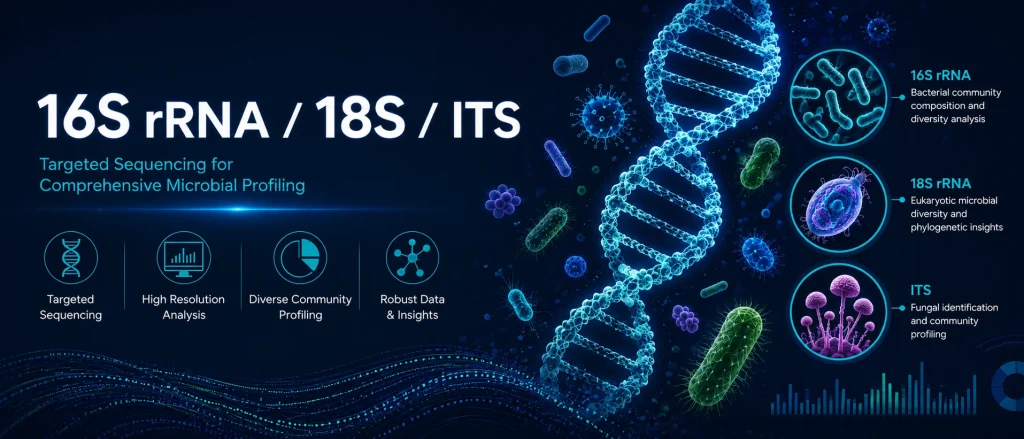 16S rRNA / 18S / ITS